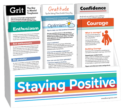 Staying Positive Rack Card Display Package
