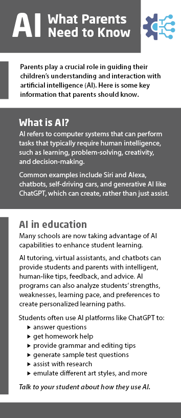 AI - What Parents Need to Know Rack Card Handout