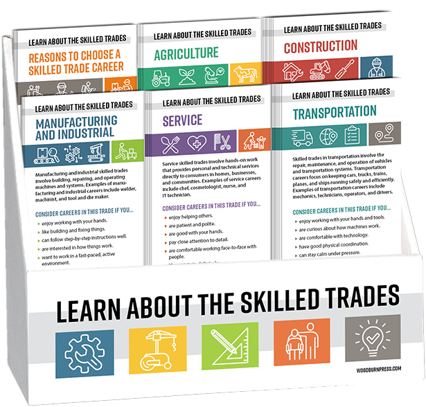 Learn About the Skilled Trades Rack Card Display Package