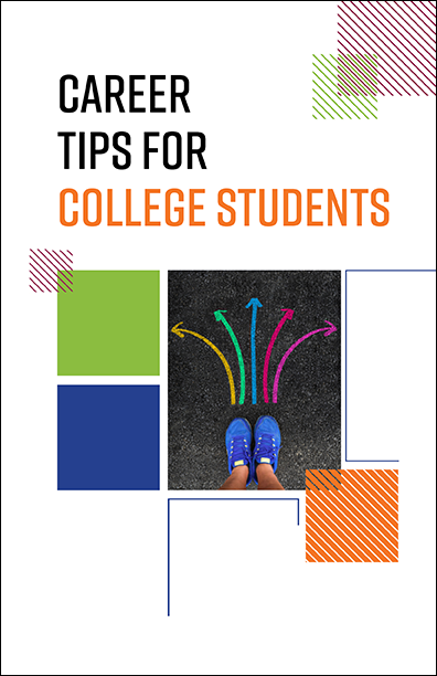 Career Tips for College Students Booklet Handout