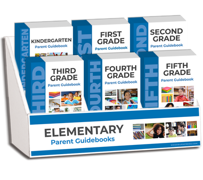 Parent Guidebooks Display Package - Grades K-5
