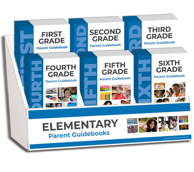 Parent Guidebooks Display Package - Grades 1-6