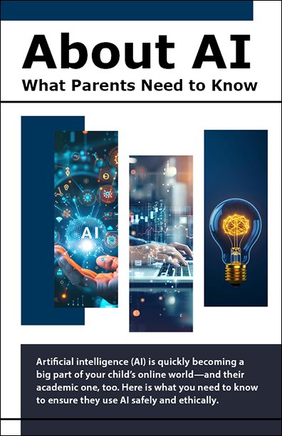 About AI - What Parents Need to Know Bifold Handout