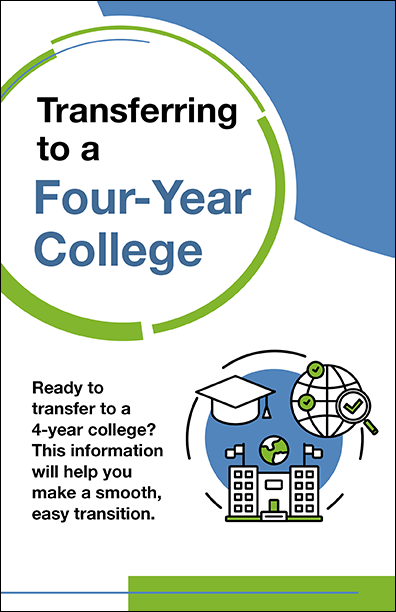 Transferring to a Four-Year College Bifold Handout