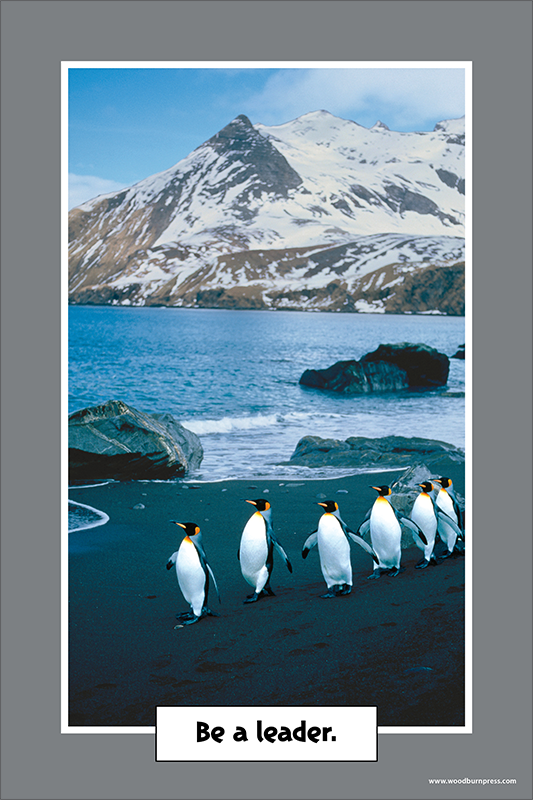Be a Leader Poster