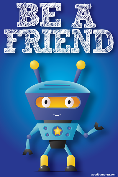 Be a Friend Poster