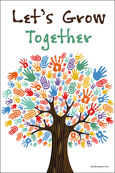 Let's Grow Together Poster