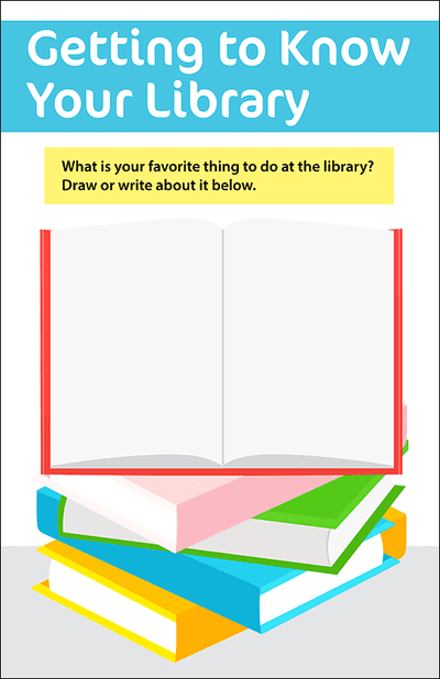 Getting to Know Your Library Activity Booklet Handout