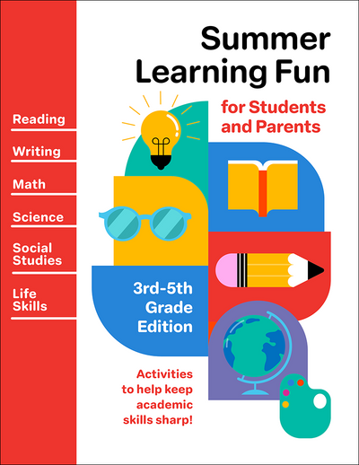 Summer Learning Fun for Students and Parents - 3rd-5th Grade Workbook Handout