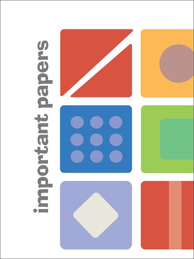 Important Papers Folder