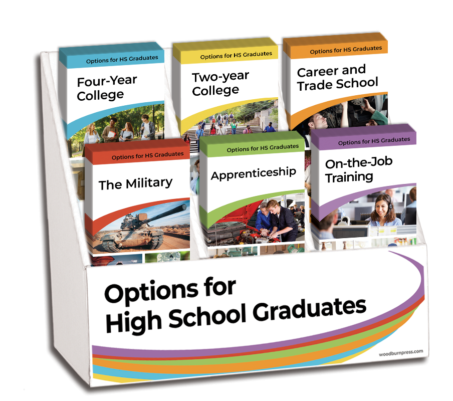 Options for High School Graduates Pamphlet Display Package