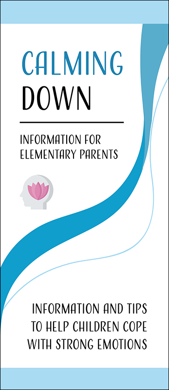 Calming Down Pamphlet Handout
