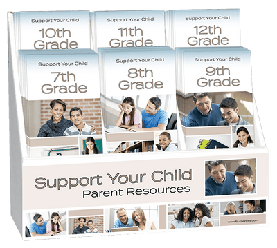 Support Your Child Pamphlet Display Package – Grades 7-12