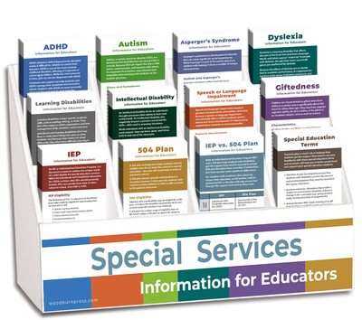 Special Services - Information for Educators Rack Card Display Package