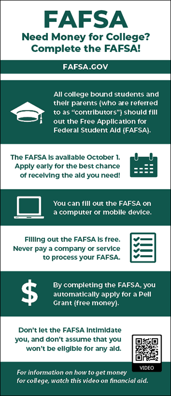 FAFSA Rack Card Handout – Woodburn Press