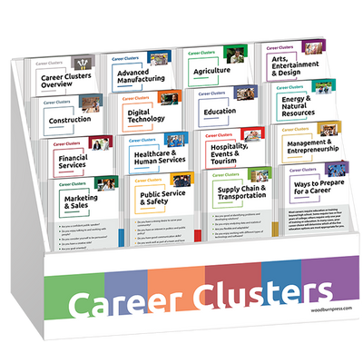 Career Clusters Rack Card Display Package