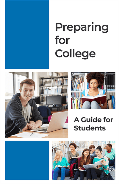 Preparing for College - A Guide for Students Booklet Handout