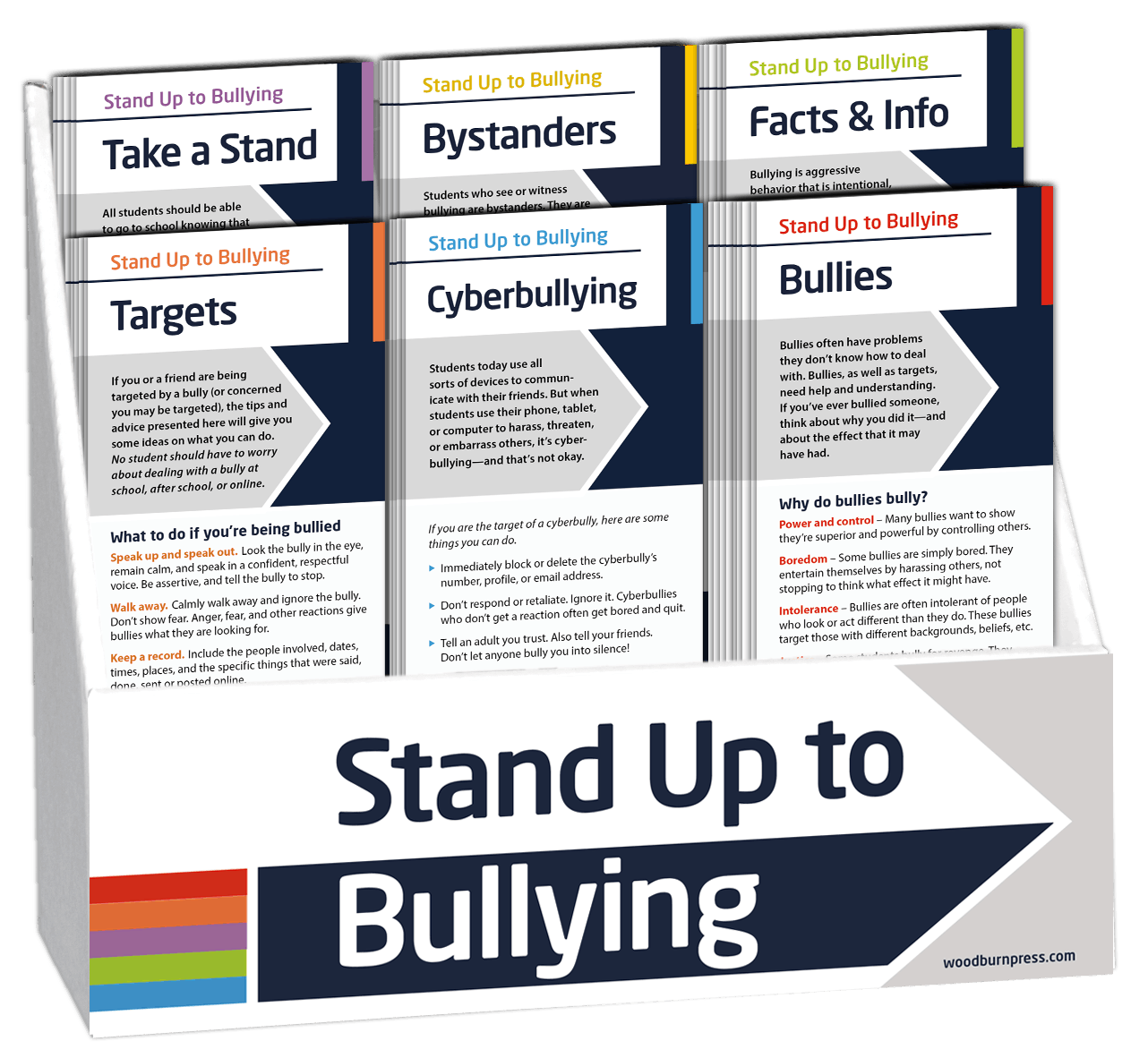Stand Up to Bullying Rack Card Display Package