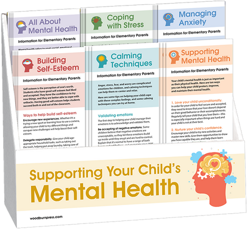 Supporting Your Child's Mental Health Rack Card Display Package ...