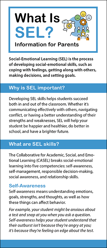 What Is SEL? Rack Card Handout – Woodburn Press