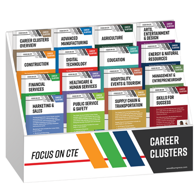 Focus on CTE - Career Clusters Rack Card Display Package