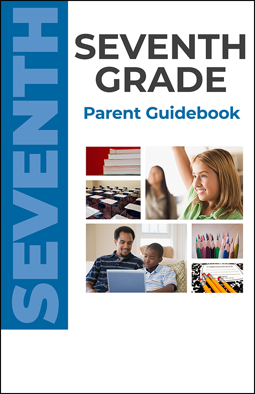 Seventh Grade Parent Guidebook Booklet Handout