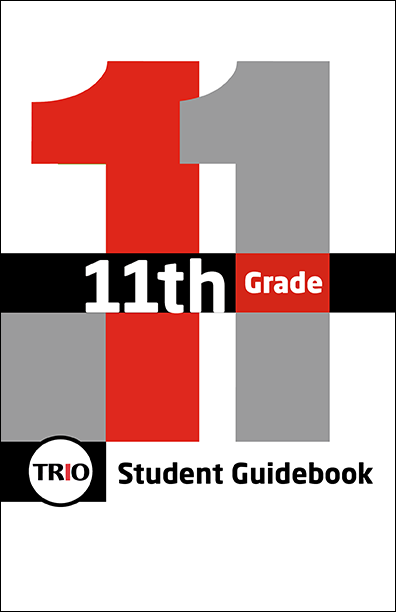 11th Grade TRIO Student Guidebook Booklet Handout