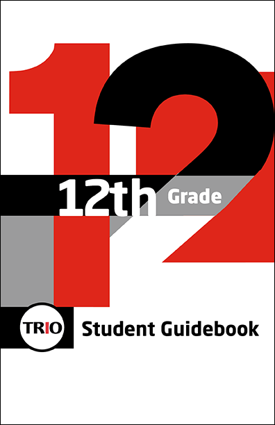 12th Grade TRIO Student Guidebook Booklet Handout