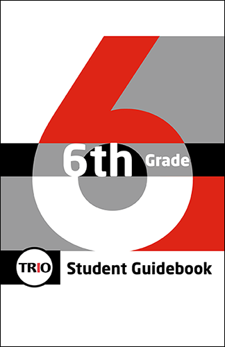 6th Grade TRIO Student Guidebook Booklet Handout