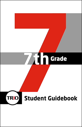 7th Grade TRIO Student Guidebook Booklet Handout