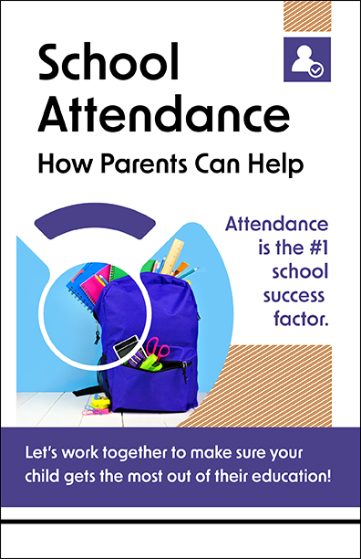 School Attendance - How Parents Can Help Bifold Handout