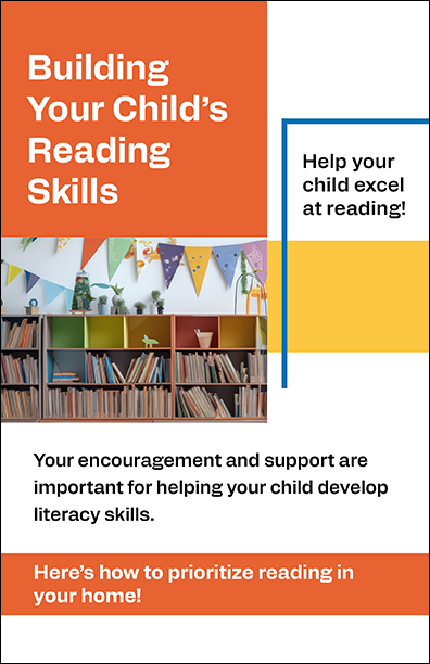 Building Your Child's Reading Skills Bifold Handout