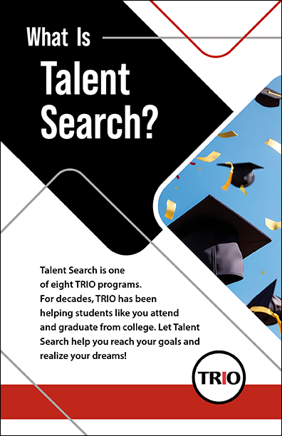 What Is Talent Search? Bifold Handout