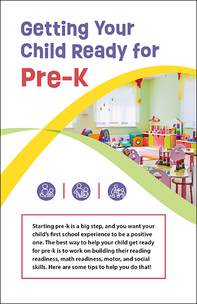 Getting Your Child Ready for Pre-K Bifold Handout