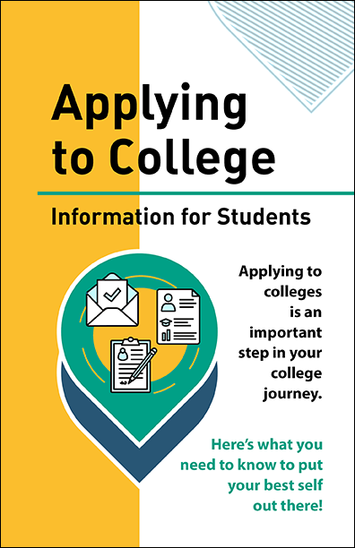 Applying to College Bifold Handout