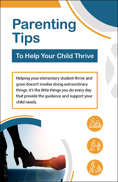 Parenting Tips to Help Your Child Thrive Bifold Handout