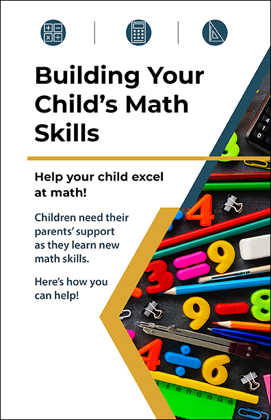 Building Your Child's Math Skills Bifold Handout