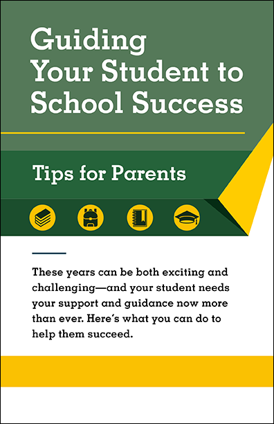 Guiding Your Student to School Success Bifold Handout