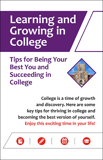 Learning and Growing in College Bifold Handout