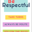 Be Respectful Poster