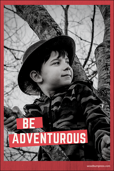 Be Adventurous Poster