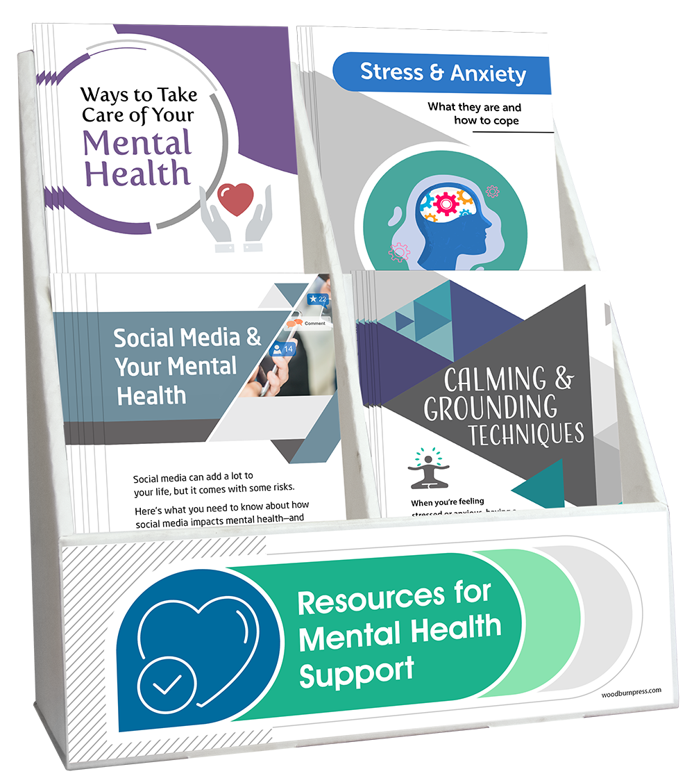 Mental Health Support Resources Bifold Display Package