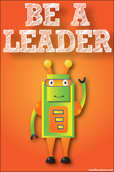 Be a Leader Poster