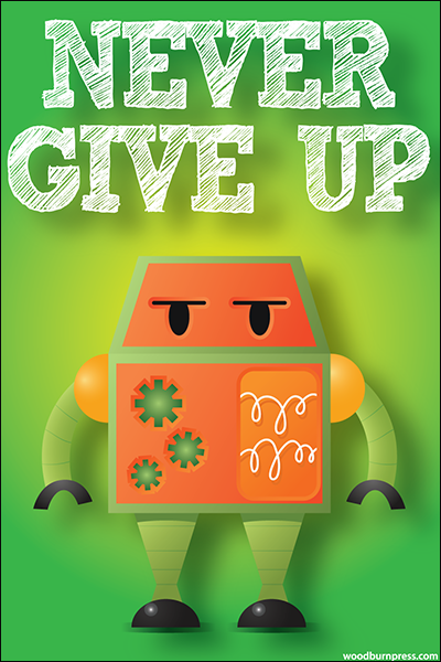 Never Give Up Poster