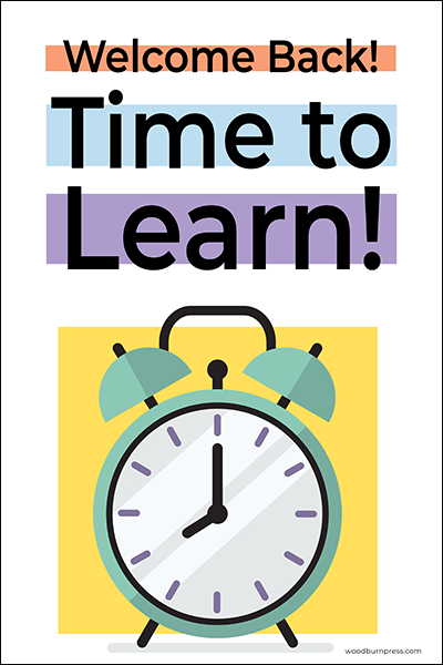 Time to Learn Poster