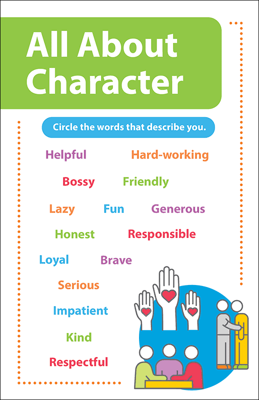 All About Character Activity Booklet Handout