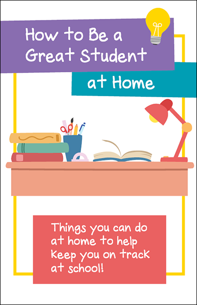 How to Be a Great Student at Home Activity Booklet Handout – Woodburn Press