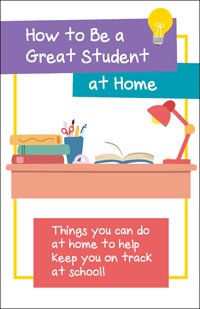 How to Be a Great Student at Home Activity Booklet Handout