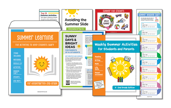 Learning Packet Layout Summer Learning Packet - K-2nd – Woodburn Press
