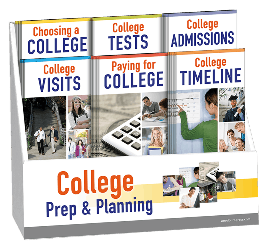 College Prep & Planning Pamphlet Display Package